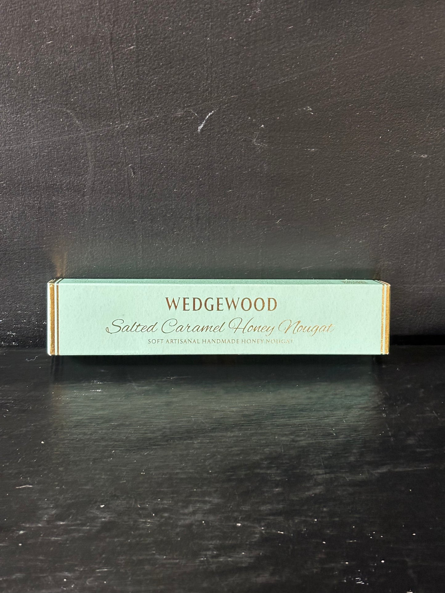 WEDGEWOOD SALTED CARAMEL HONEY NOUGAT- Soft Artisanal Handmade Nougat