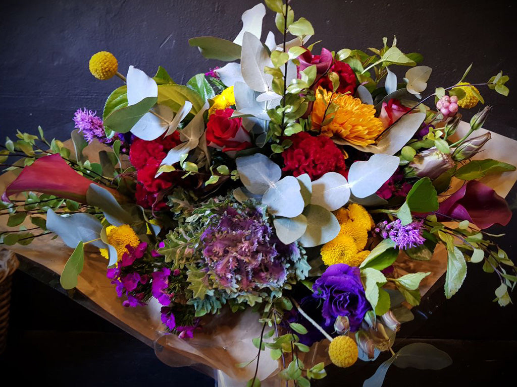 Bright Summer - Fresh Flower Bunch Bright And Colourful