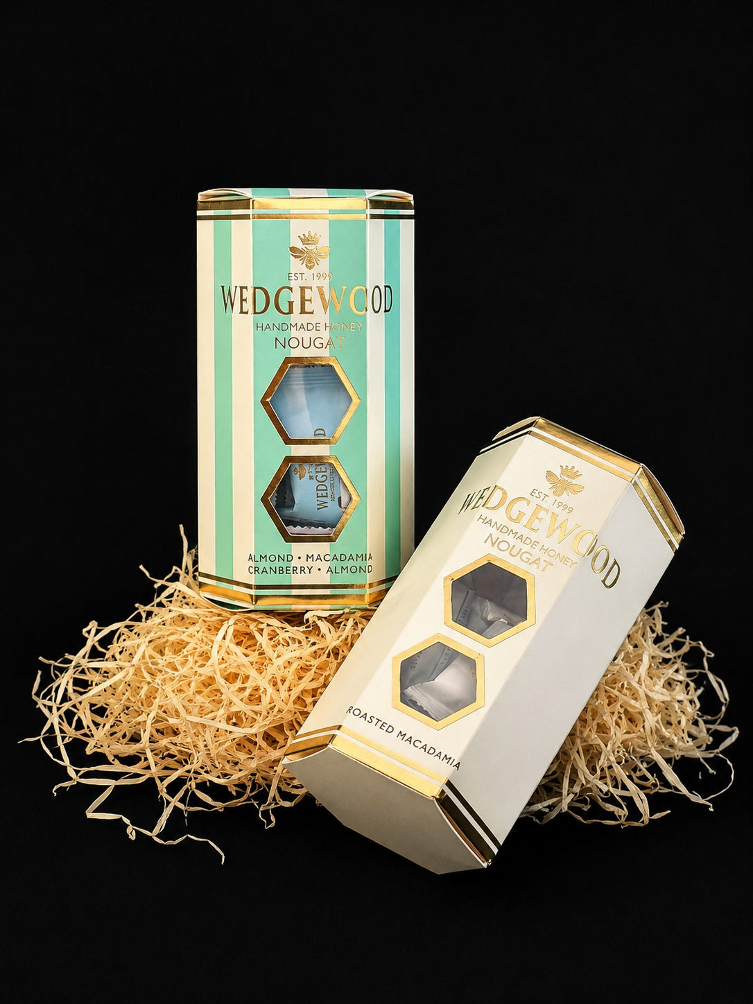 WEDGEWOOD HANDMADE HONEY NOUGAT 120g - ASSORTED